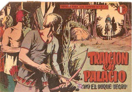 Tebeos: EL DUQUE NEGRO.  N&ordm; 6.  ORIGINAL. EDITORIAL MAGA. - Foto 1