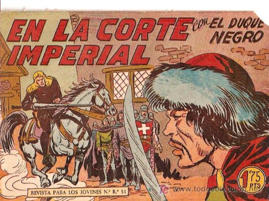 Tebeos: EL DUQUE NEGRO.  N&ordm; 25.  ORIGINAL. EDITORIAL MAGA. - Foto 1