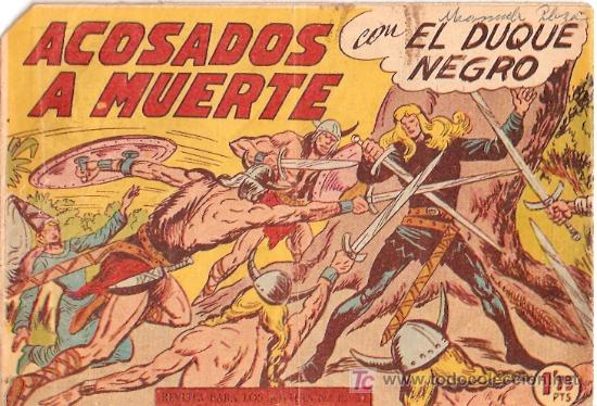 Tebeos: EL DUQUE NEGRO.  N&ordm; 32.  ORIGINAL. EDITORIAL MAGA. - Foto 1