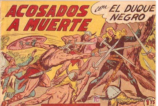 Tebeos: EL DUQUE NEGRO.  N&ordm; 32.  ORIGINAL. EDITORIAL MAGA. - Foto 1