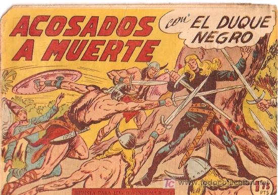 Tebeos: EL DUQUE NEGRO.  N&ordm; 32.  ORIGINAL. EDITORIAL MAGA. - Foto 1