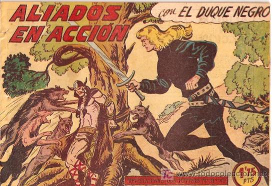 Tebeos: EL DUQUE NEGRO.  N&ordm; 33.  ORIGINAL. EDITORIAL MAGA. - Foto 1