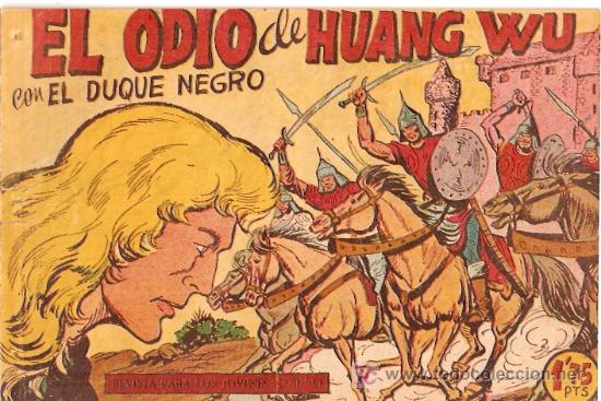 Tebeos: EL DUQUE NEGRO.  N&ordm; 38.  ORIGINAL. EDITORIAL MAGA. - Foto 1