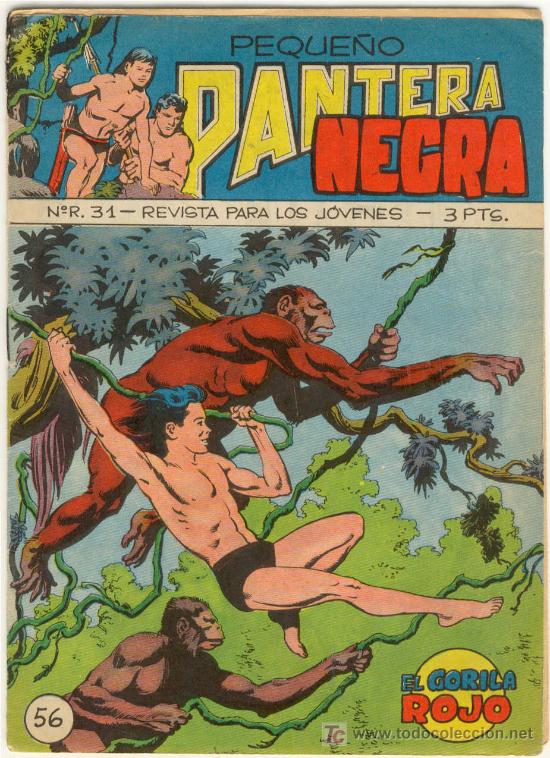 Tebeos: (COM-626)COMIC PEQUE&Ntilde;O PANTERA NEGRA N&ordm;56 - Foto 1