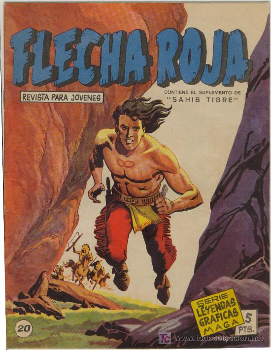 Tebeos: (COM-657)COMIC FLECHA ROJA N&ordm;20 - Foto 1