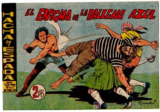 Tebeos: HACHA Y ESPADA N&ordm; 29 IMPECABLE, SIN CIRCULAR Y SIN ABRIR, DE LUJO - Foto 1