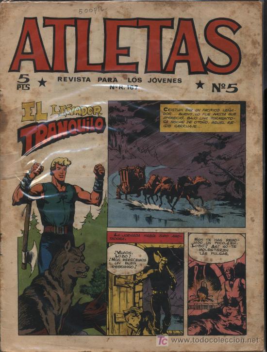 Tebeos: Atletas n&ordm; 5 - Foto 1