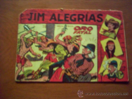 Tebeos: Jim Alegrias . n&ordm; 22 . Original . - Foto 1