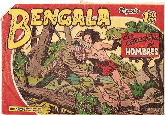 Tebeos: BENGALA 2&ordf; N&ordm; 29 EDITORIAL MAGA 1959 ORIGINAL - Foto 1