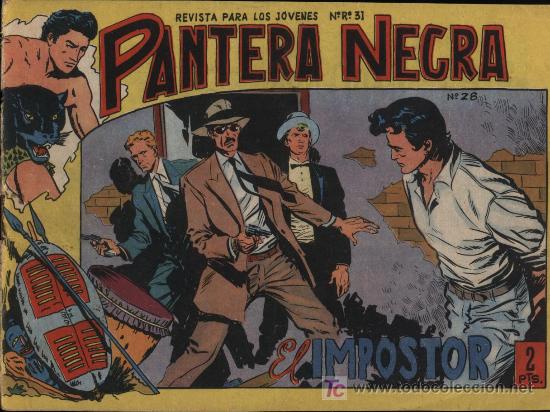 Tebeos: Pantera Negra. 2 ptas. n&ordm; 28 - Foto 1