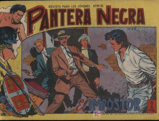 Tebeos: Pantera Negra 2 ptas. n&ordm; 28 - Foto 1