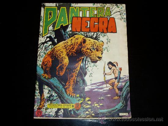 Tebeos: PANTERA NEGRA REVISTA N&ordm; 39. ORIGINAL. - Foto 1