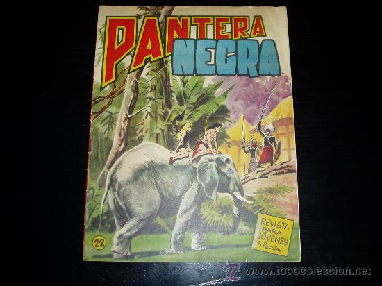 Tebeos: PANTERA NEGRA REVISTA N&ordm; 22. ORIGINAL. - Foto 1