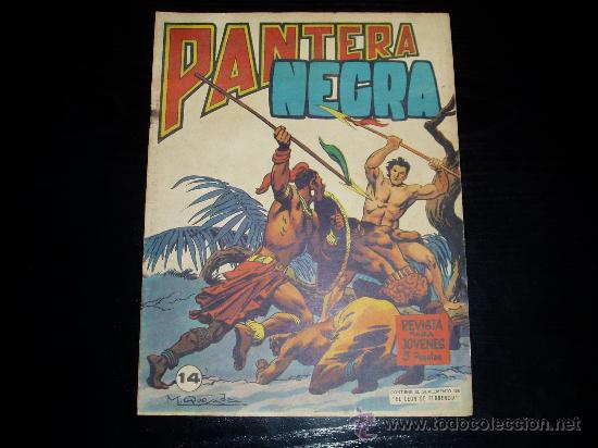 Tebeos: PANTERA NEGRA REVISTA N&ordm; 14. ORIGINAL. - Foto 1