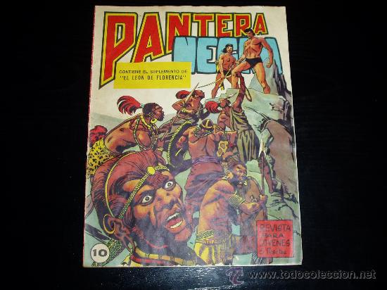 Tebeos: PANTERA NEGRA REVISTA N&ordm; 10. ORIGINAL. - Foto 1
