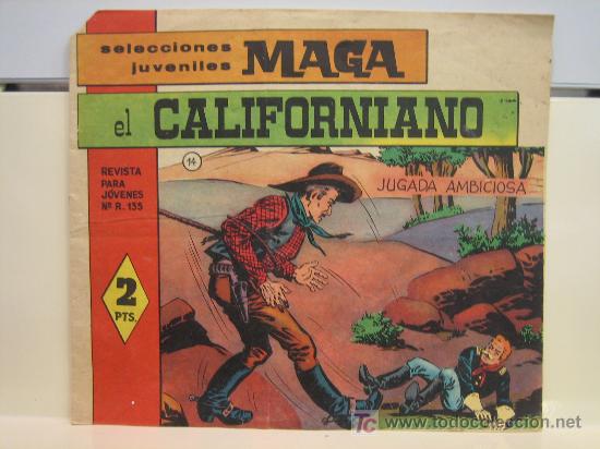 Tebeos: EL CALIFORNIANO N&ordm; 44. EDIT. MAGA. - Foto 1