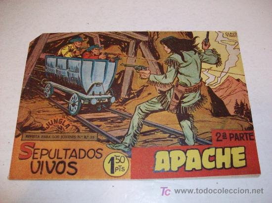 Tebeos: Editorial Maga: APACHE (original), n&ordm; 2                   &iexcl;&iexcl; Excelente estado !! - Foto 1