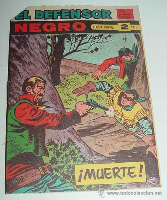 Tebeos: EL DEFENSOR NEGRO - ED. MAGA - A&Ntilde;O 1963. - Foto 1