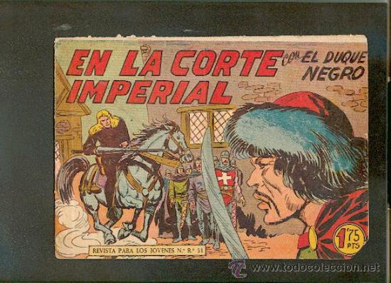 Tebeos: EL DUQUE NEGRO N&ordm;25,ED.MAGA - Foto 1