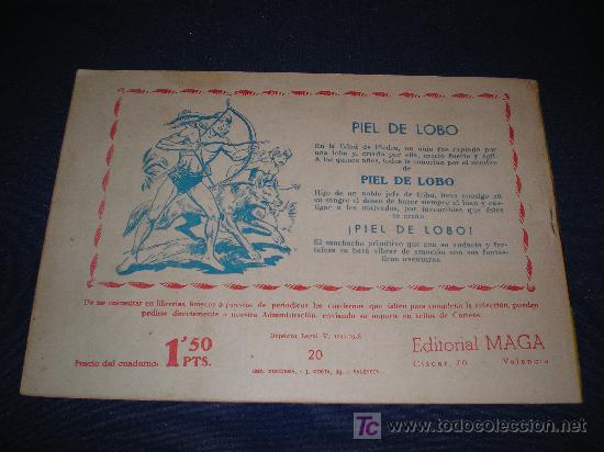 Tebeos: APACHE JUNGLA N&ordm; 20 - EDITORIAL MAGA - ORIGINAL - Foto 2