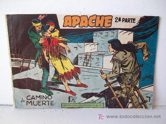 Tebeos: Editorial Maga. APACHE  2&ordf; (original),  n&ordm;   12 - Foto 1