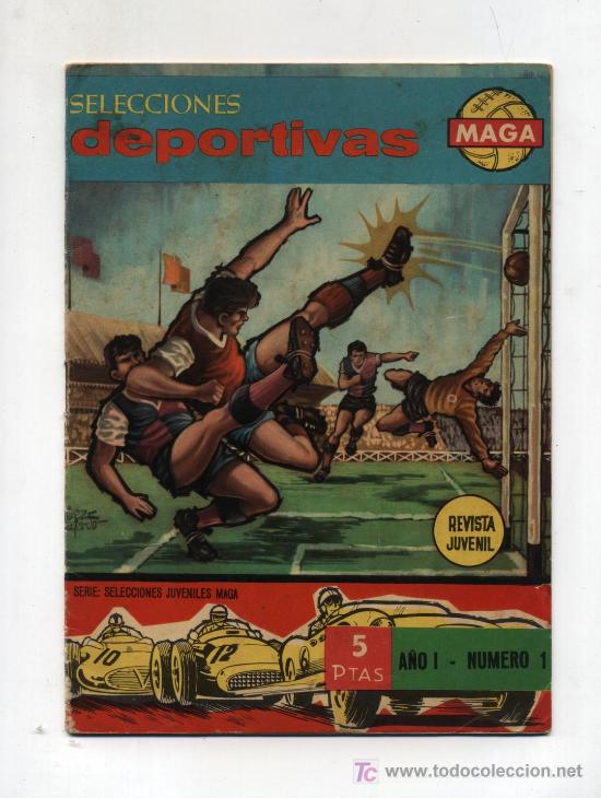Tebeos: Selecciones Deportivas Maga n&ordm; 1 - Foto 1