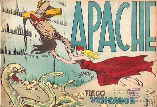 Tebeos: APACHE N&ordm; 51 1&ordf; SERIE ORIGINAL EDITORIAL MAGA - Foto 1