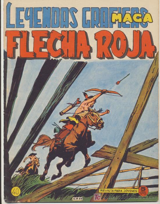 Tebeos: Flecha Roja Revista n&ordm; 40. - Foto 1