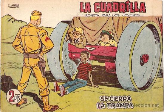 Tebeos: LA CUADRILLA N&ordm; 7 EDITORIAL MAGA ORIGINAL - Foto 1