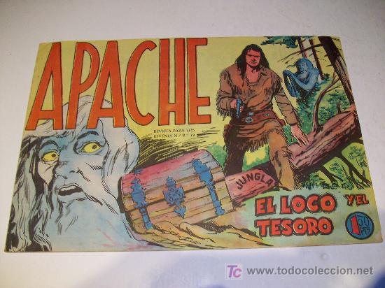 Tebeos: Editorial Maga:  APACHE  (original),  n&ordm;     35 - Foto 1