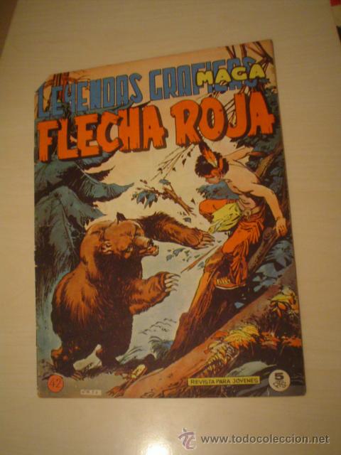 Tebeos: FLECHA ROJA N&ordm; 42. REVISTA - Foto 1