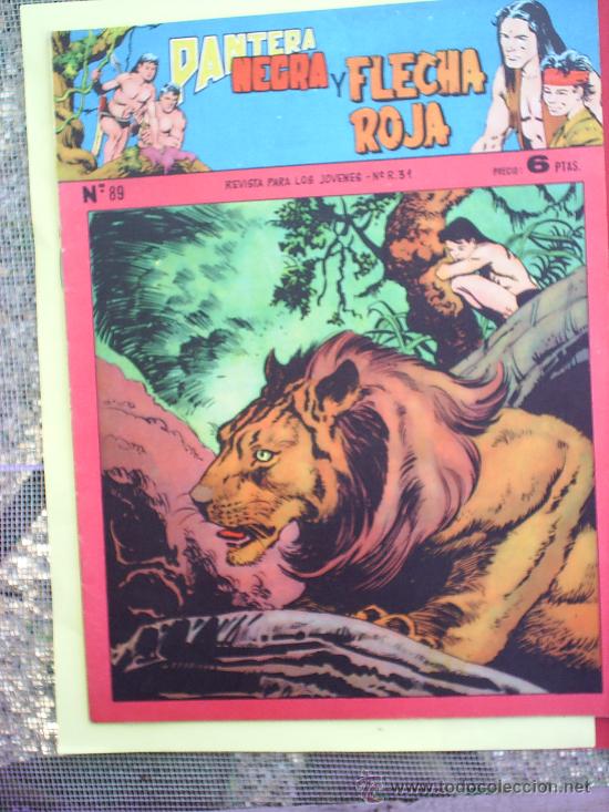 Tebeos: pantera negra y flecha roja, numero 89 - editorial maga - Foto 1