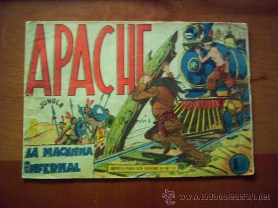 Tebeos: Editorial Maga . Apache . n&ordm; 44  . original - Foto 1