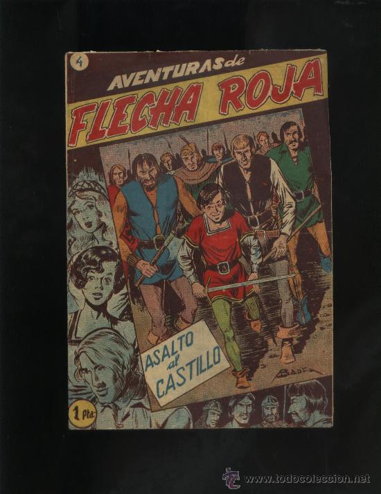 Tebeos: FLECHA ROJA N&ordm; 4 - Foto 1