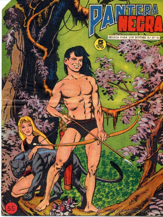 Tebeos: Pantera Negra n&ordm;55 (original) - Foto 1