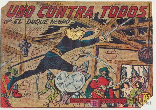 Tebeos: El duque negro n&ordm; 27. SIN ABRIR - Foto 1