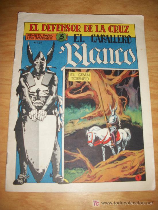 Tebeos: EL CABALLERO BLANCO  N&ordm; 7 EDITORIAL MAGA ORIGINAL - Foto 1