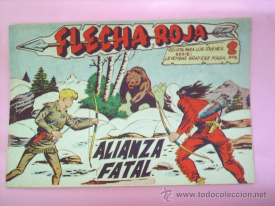 Tebeos: flecha roja . n. 21 editorial VALENCIANA - Foto 1