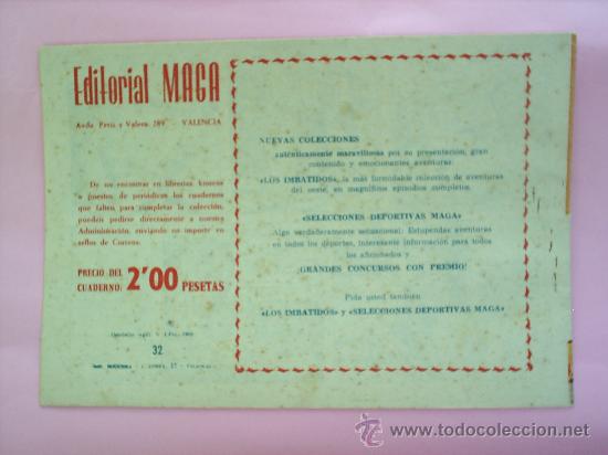 Tebeos: FLECHA ROJA , N.32- EDITORIAL VALENCIANA - Foto 2