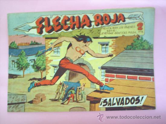 Tebeos: FLECHA ROJA . N. 33 , EDITORIAL VALENCIANA - Foto 1