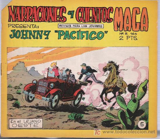 Tebeos: Johnny Pac&iacute;fico n&ordm; 5. Maga 1965. - Foto 1