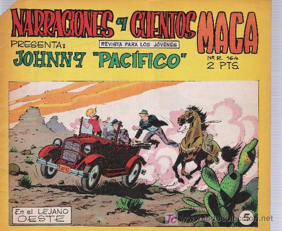 Tebeos: Johnny Pac&iacute;fico n&ordm; 5. Maga 1965. - Foto 1