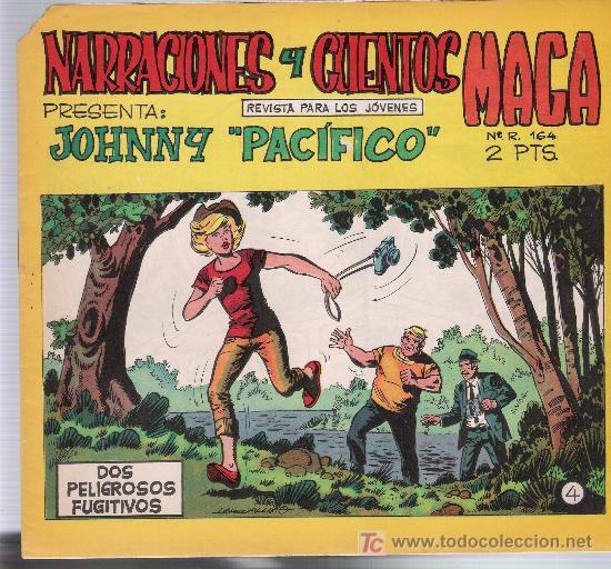 Tebeos: Johnny Pac&iacute;fico n&ordm; 4. Maga 1965. - Foto 1