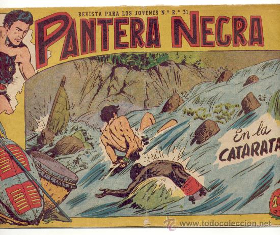 pantera negra - nº 16 - "en la catarata" - maga - Comprar ...