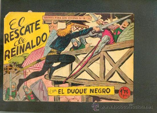 Tebeos: EL DUQUE NEGRO N&ordm; 21, EDITORIAL MAGA - Foto 1