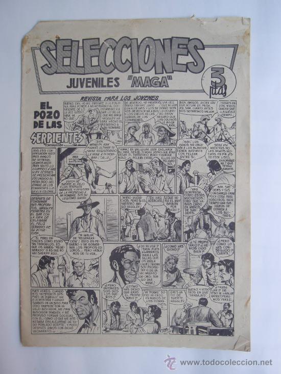 Tebeos: SELECCIONES JUVENILES DE MAGA, N&ordm; 4 - Foto 1