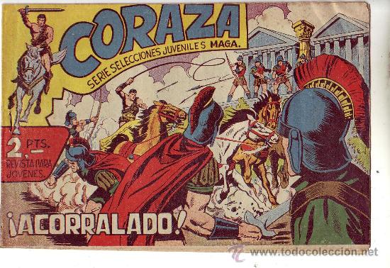 Tebeos: coraza - numeros 38 del 4 - 55, ed. maga 1962 - Foto 1