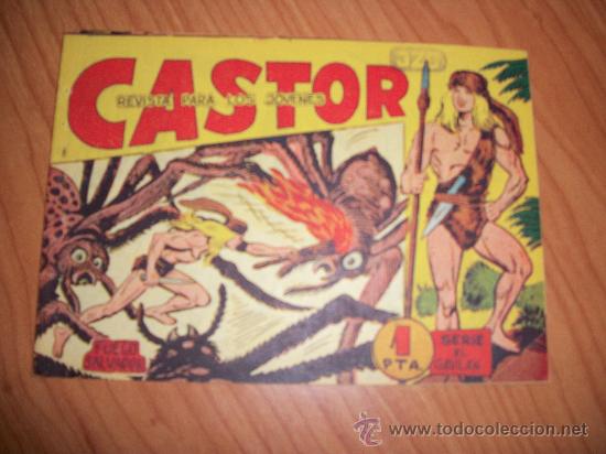 Tebeos: CASTOR N&ordm; 12 ORIGINAL EDITORIAL MAGA 1962 - Foto 1