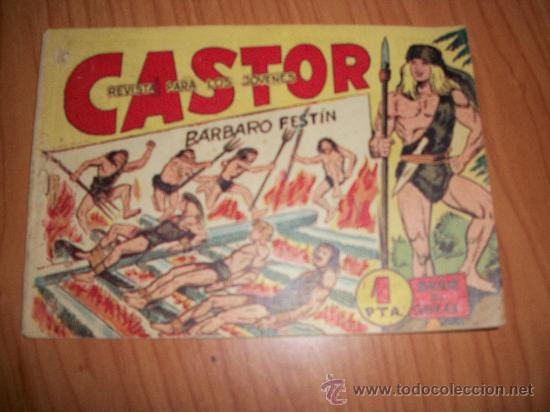 Tebeos: CASTOR N&ordm; 15 ORIGINAL EDITORIAL MAGA 1962 - Foto 1