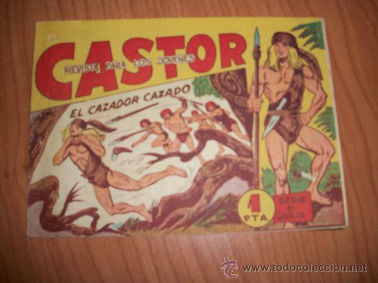 Tebeos: CASTOR N&ordm; 25 ORIGINAL EDITORIAL MAGA 1962 - Foto 1
